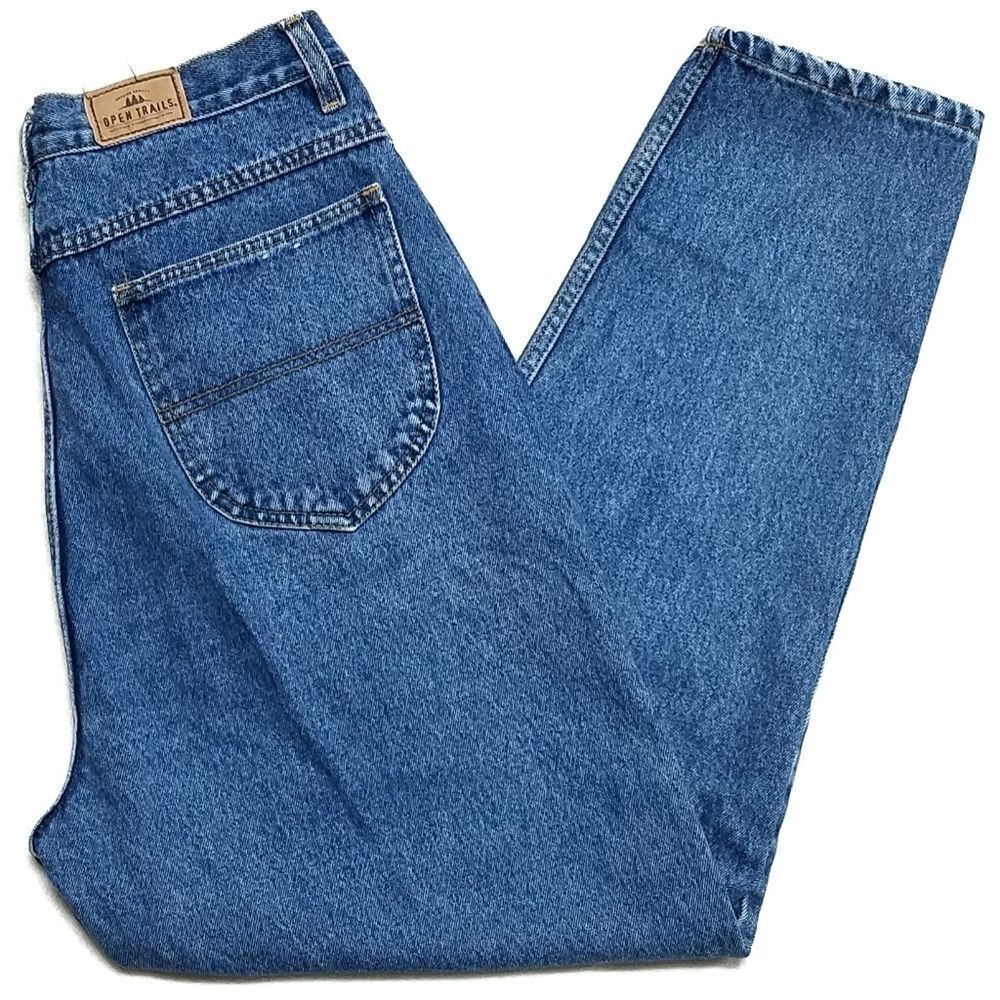 VINTAGE Open Trails Stonewash Straight Leg Jeans